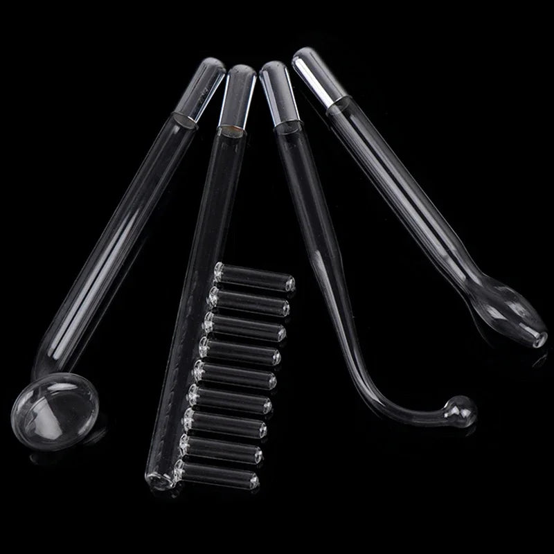 High Frequency Facial Machine Accessories Electrode Wand Electrotherapy Glass Tube Acne Spot Wrinkles Remover Beauty Therapy