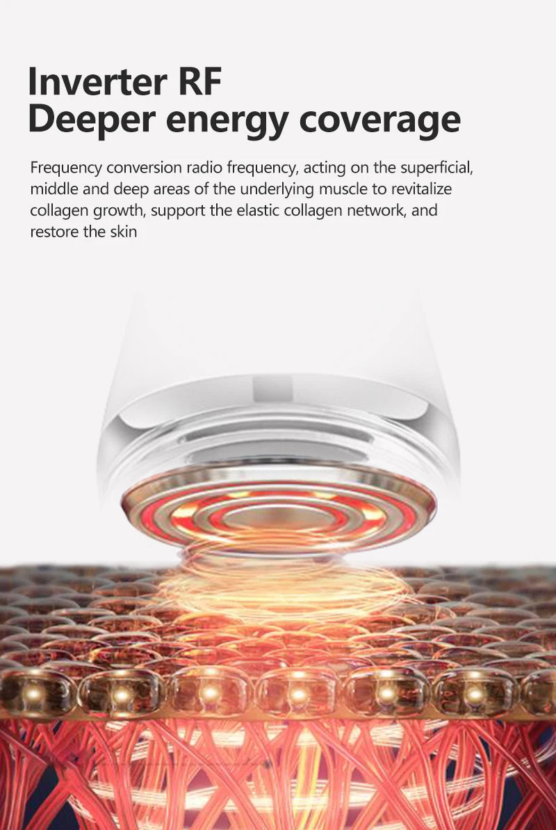 Frequency Face Skin Care Rejuvenation Wrinkle Removal Lifting Tightening Facial Physical Body Massage Beauty Machine