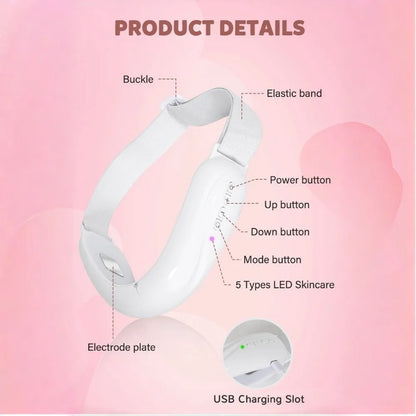 Electric V Face Lifting Machine Micro-current Tightening Facial Lifting Device Beauty Device Vibration Massager