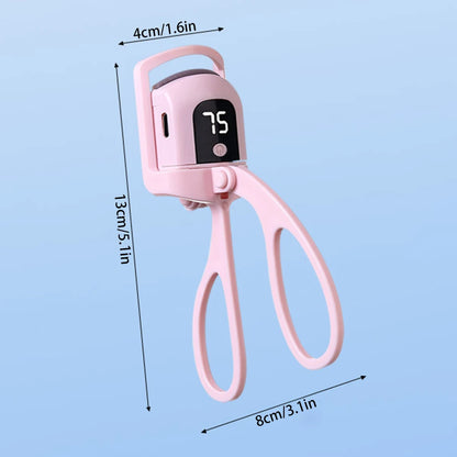 Electric Eyelash Curler,Rechargeable Heated Lash Curler,Fast Heating Eyelash Clip,Upgraded/Regular Style Eyelash Curling Clip