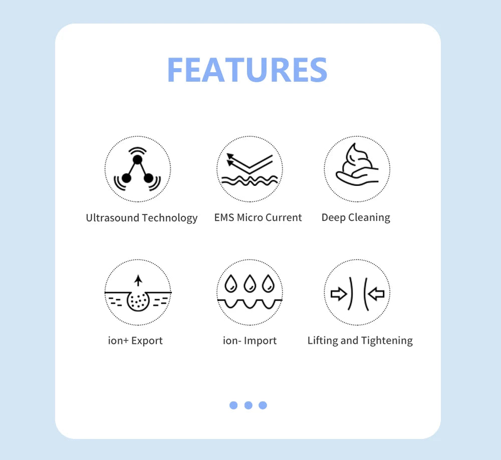 Frequency Face Skin Care Rejuvenation Wrinkle Removal Lifting Tightening Facial Physical Body Massage Beauty Machine