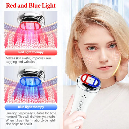 Frequency Face Skin Care Rejuvenation Wrinkle Removal Lifting Tightening Facial Physical Body Massage Beauty Machine