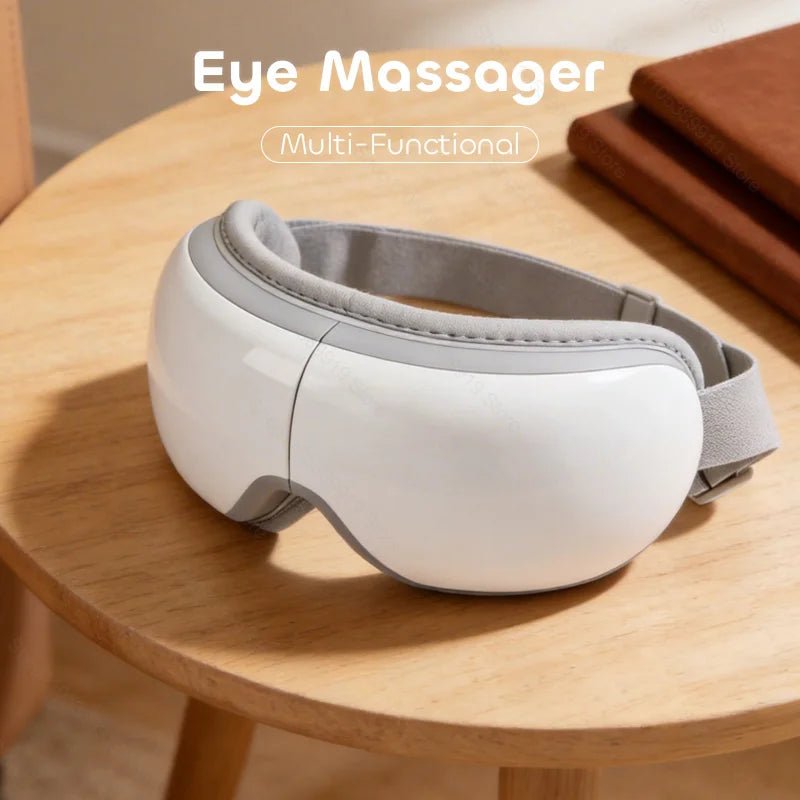 Eye Massager With Heat Smart Vibration Massager With Heat Airbag Compress Eye Mask Care Instrument Sleepping Eye Relax Fatigue