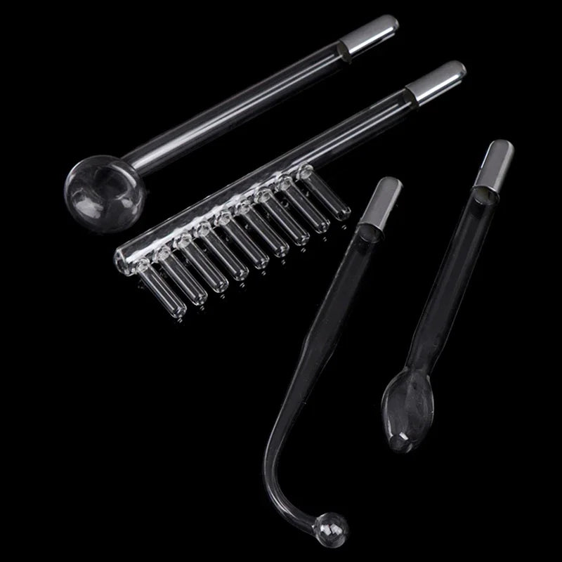 High Frequency Facial Machine Accessories Electrode Wand Electrotherapy Glass Tube Acne Spot Wrinkles Remover Beauty Therapy
