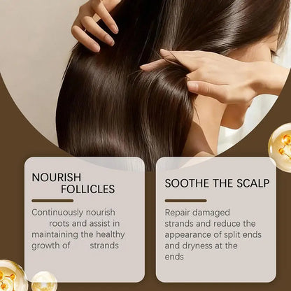 Electric Scalp Nourishing Comb with Hair Serum Fine Mist Spray LED Light Massage Applicator for Dry Scalp and Hair Root Care