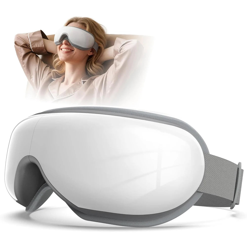 Eye Massager With Heat Smart Vibration Massager With Heat Airbag Compress Eye Mask Care Instrument Sleepping Eye Relax Fatigue