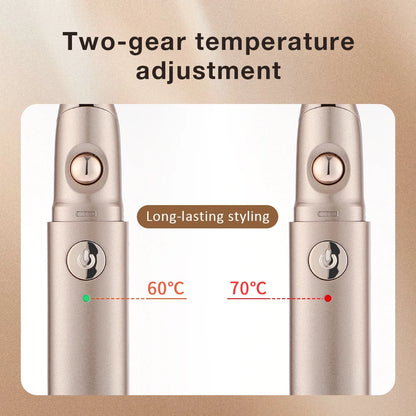 2 IN 1 Electric Eyebrow Shaver Eyelash Curling Two-gear Temperature Adjustment Heated Eyelash Curler Automatic Eyebrow Trimmer