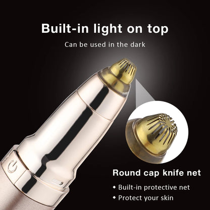 2 IN 1 Electric Eyebrow Shaver Eyelash Curling Two-gear Temperature Adjustment Heated Eyelash Curler Automatic Eyebrow Trimmer