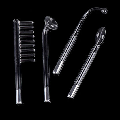 High Frequency Facial Machine Accessories Electrode Wand Electrotherapy Glass Tube Acne Spot Wrinkles Remover Beauty Therapy