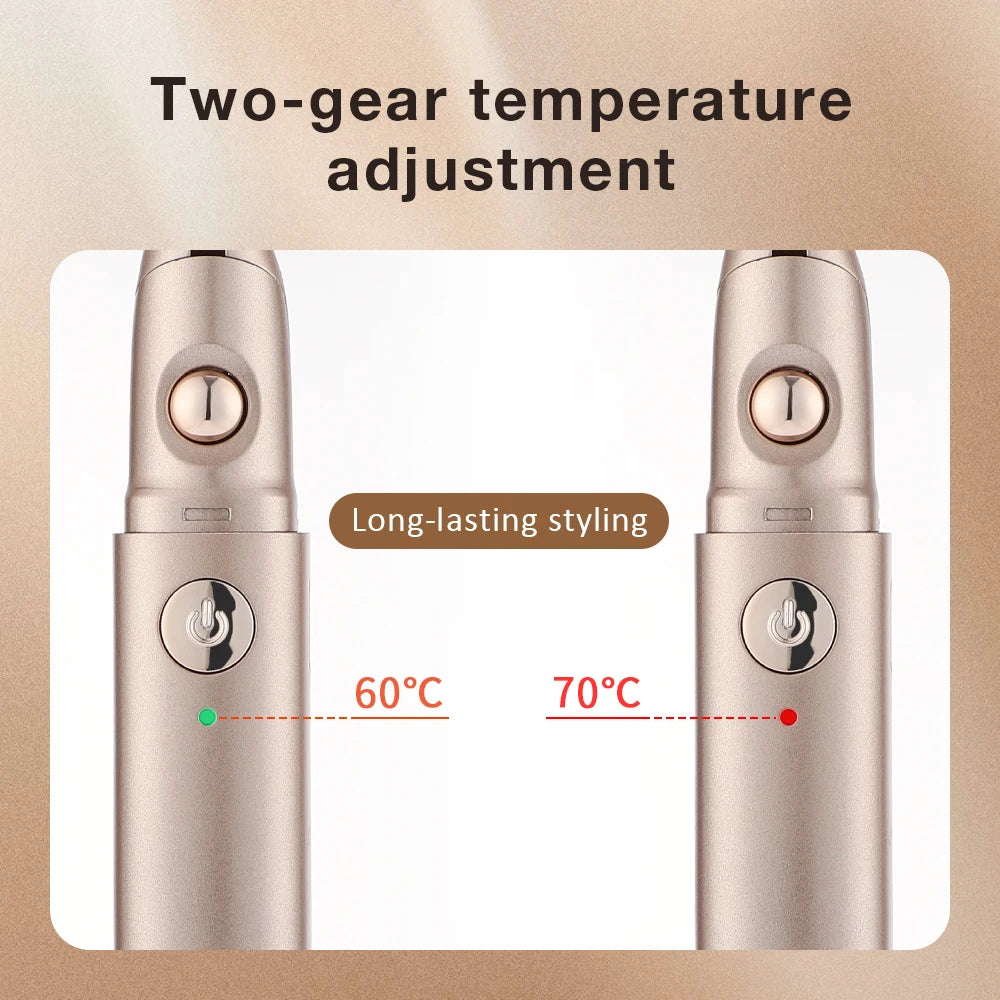 2 IN 1 Electric Eyebrow Shaver Eyelash Curling Two-gear Temperature Adjustment Heated Eyelash Curler Automatic Eyebrow Trimmer