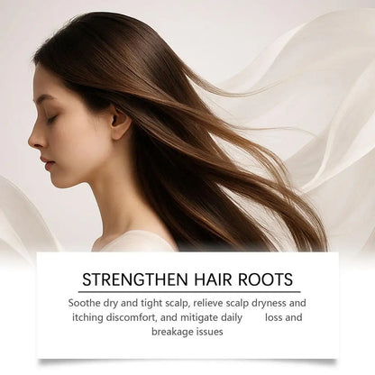 Electric Scalp Nourishing Comb with Hair Serum Fine Mist Spray LED Light Massage Applicator for Dry Scalp and Hair Root Care