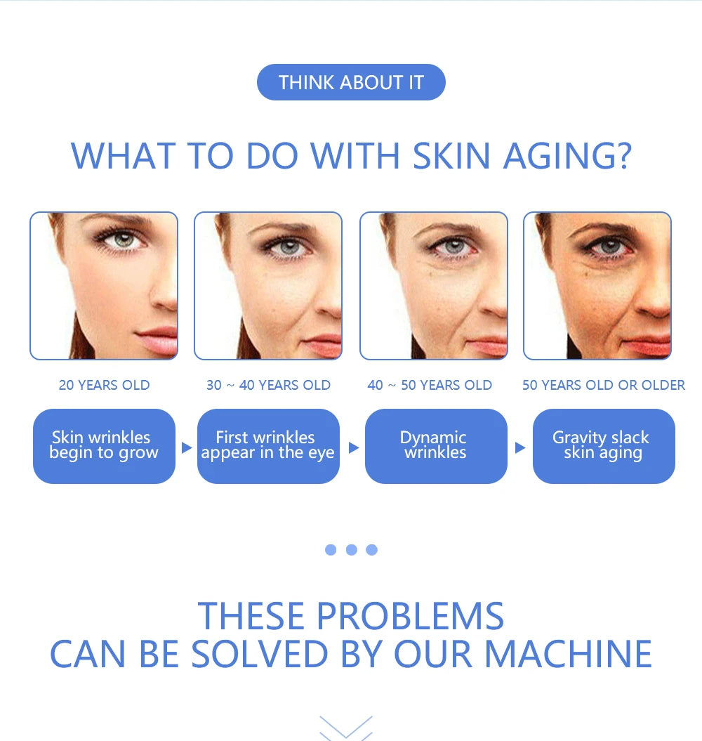 Frequency Face Skin Care Rejuvenation Wrinkle Removal Lifting Tightening Facial Physical Body Massage Beauty Machine