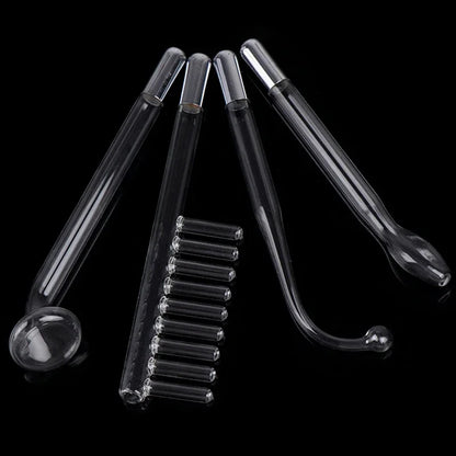 High Frequency Facial Machine Accessories Electrode Wand Electrotherapy Glass Tube Acne Spot Wrinkles Remover Beauty Therapy