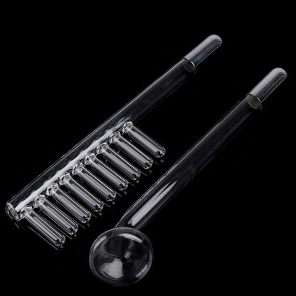 High Frequency Facial Machine Accessories Electrode Wand Electrotherapy Glass Tube Acne Spot Wrinkles Remover Beauty Therapy