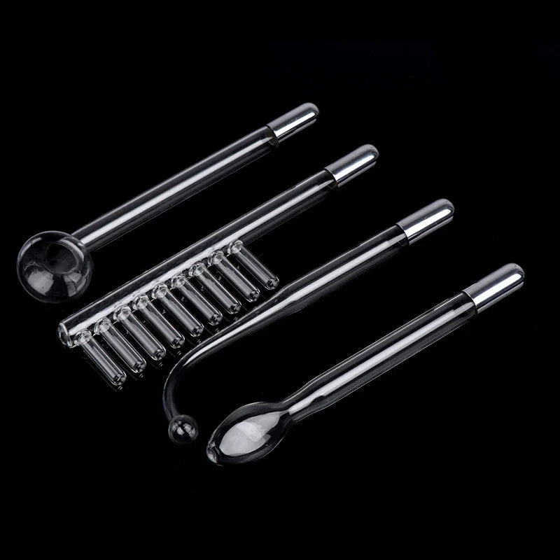 High Frequency Facial Machine Accessories Electrode Wand Electrotherapy Glass Tube Acne Spot Wrinkles Remover Beauty Therapy